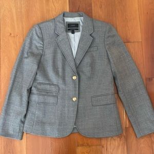 J Crew School Boy Blazer Gray Size 6